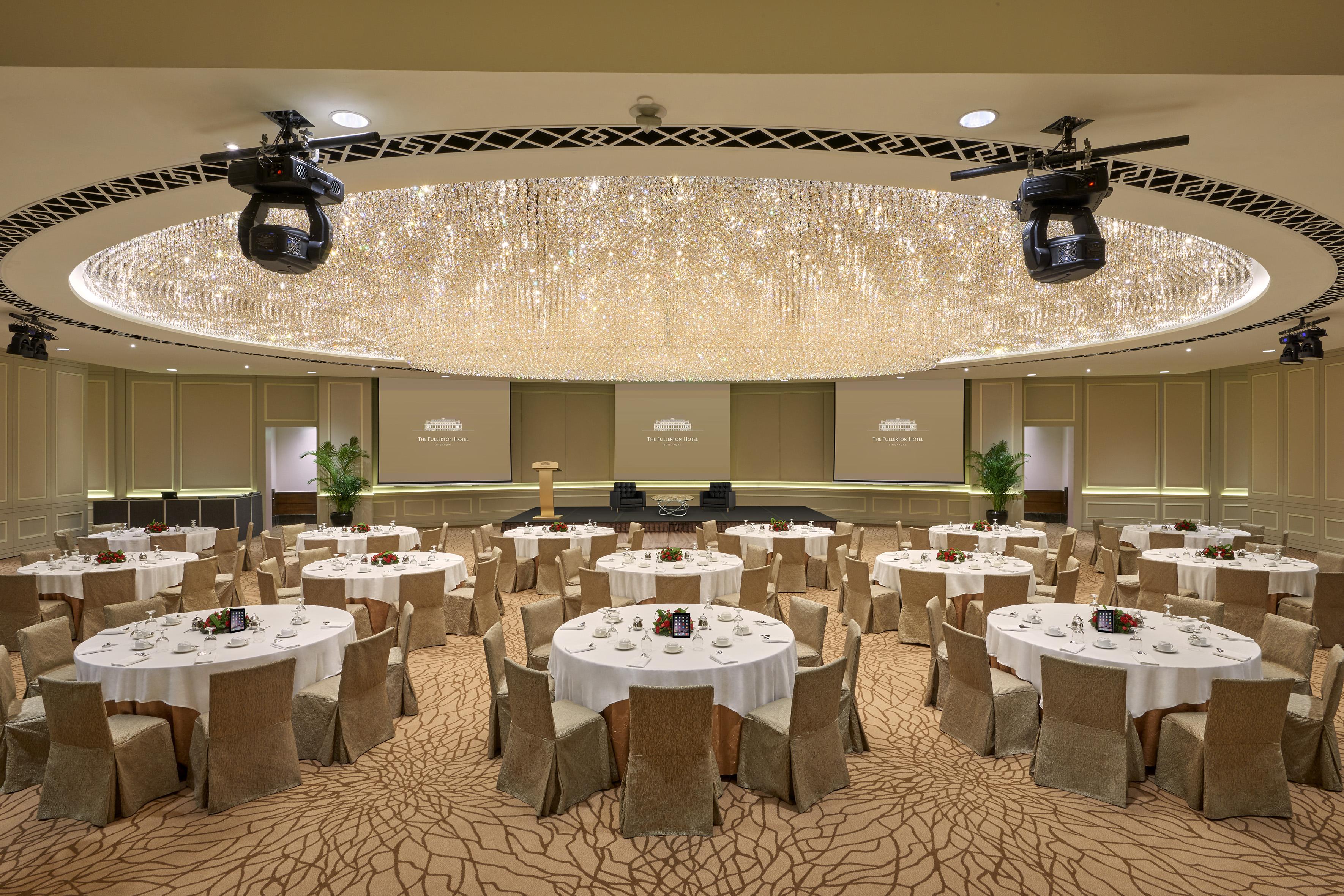 The Fullerton Hotel Szingapúr Kültér fotó The ballroom