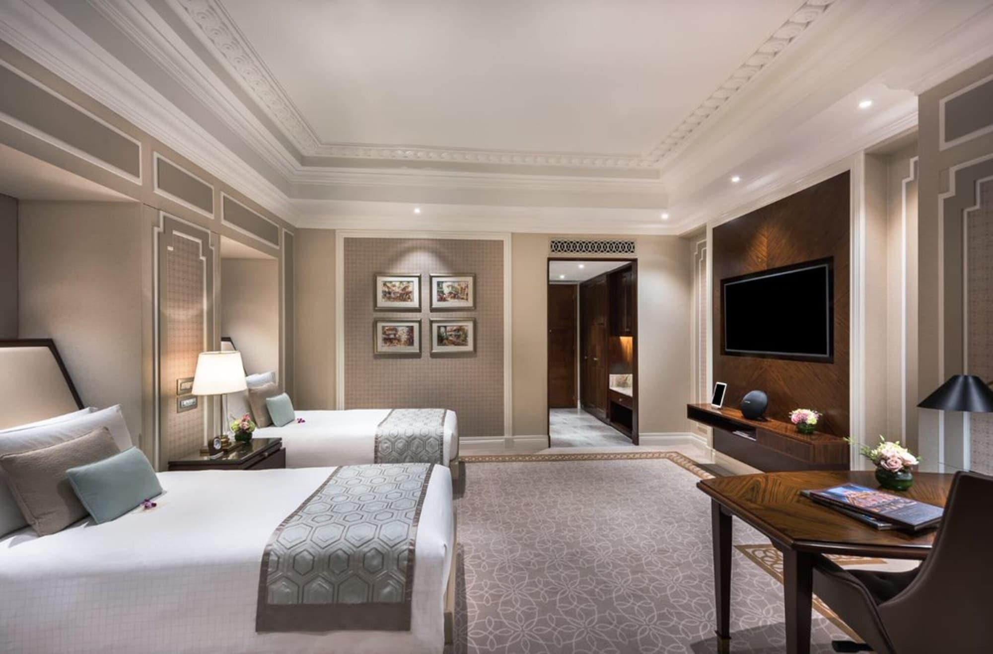 The Fullerton Hotel Szingapúr Kültér fotó Deluxe Room