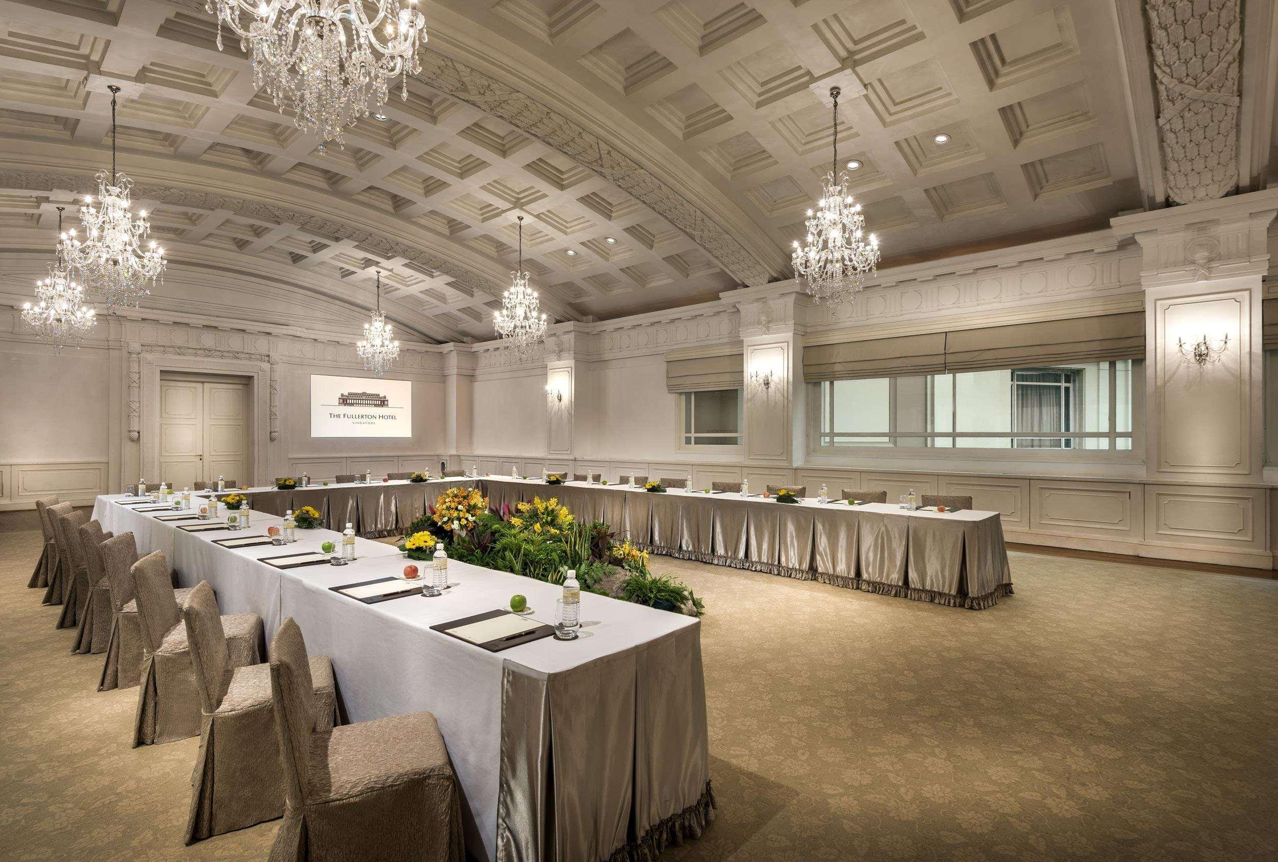 The Fullerton Hotel Szingapúr Kültér fotó The ballroom